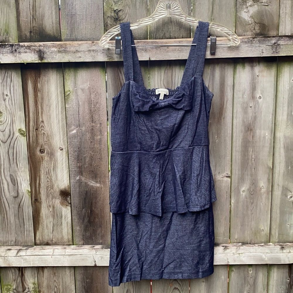 Monteau peplum dress sz. M